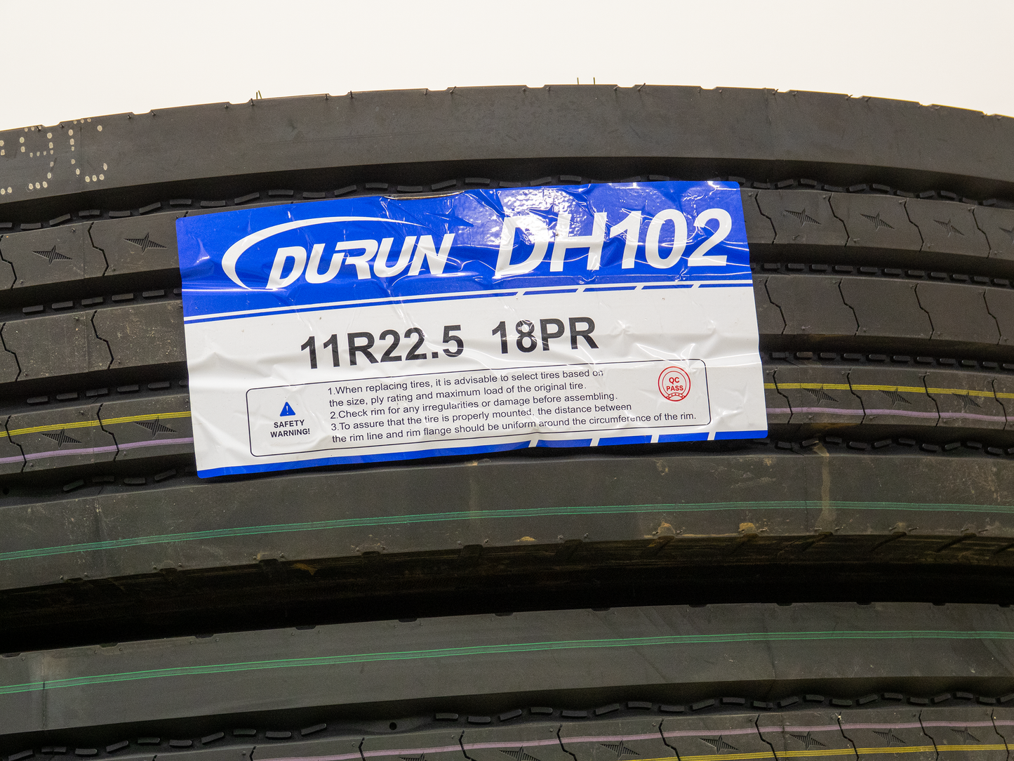 Durun DH102 Steer/Trailer Truck Tires