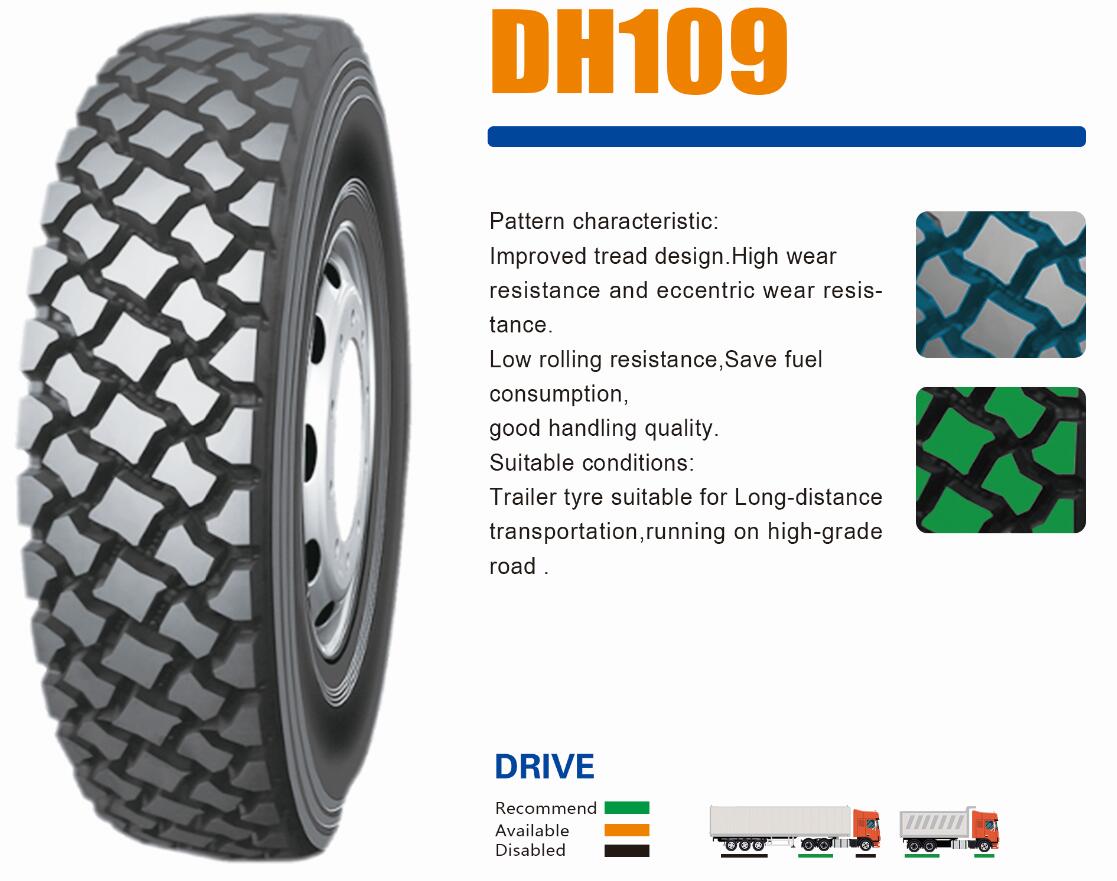 Durun DH109 Drive Truck Tires