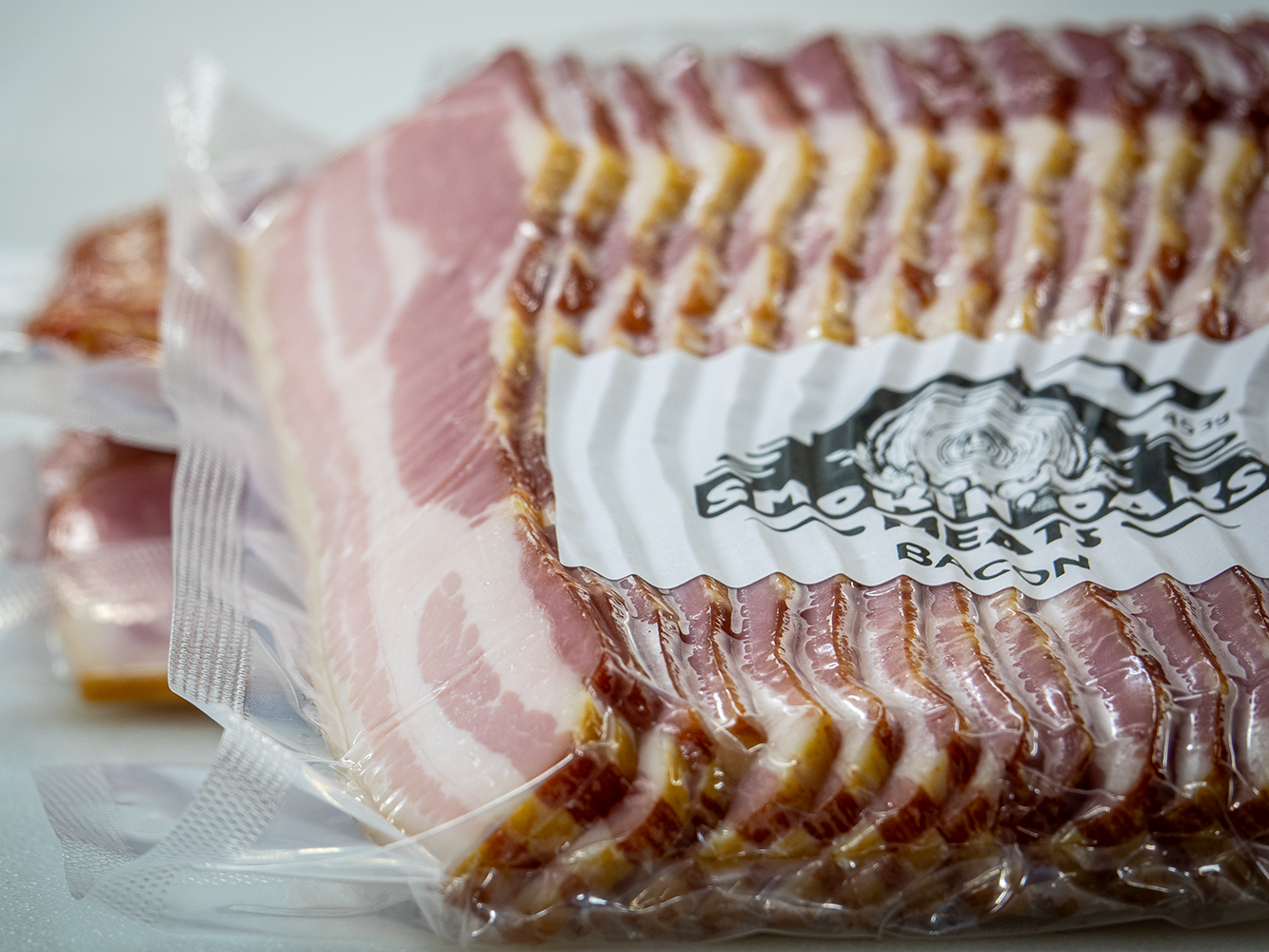 Smokin' Oaks Thick-Cut Bacon $8/package (1 lb)