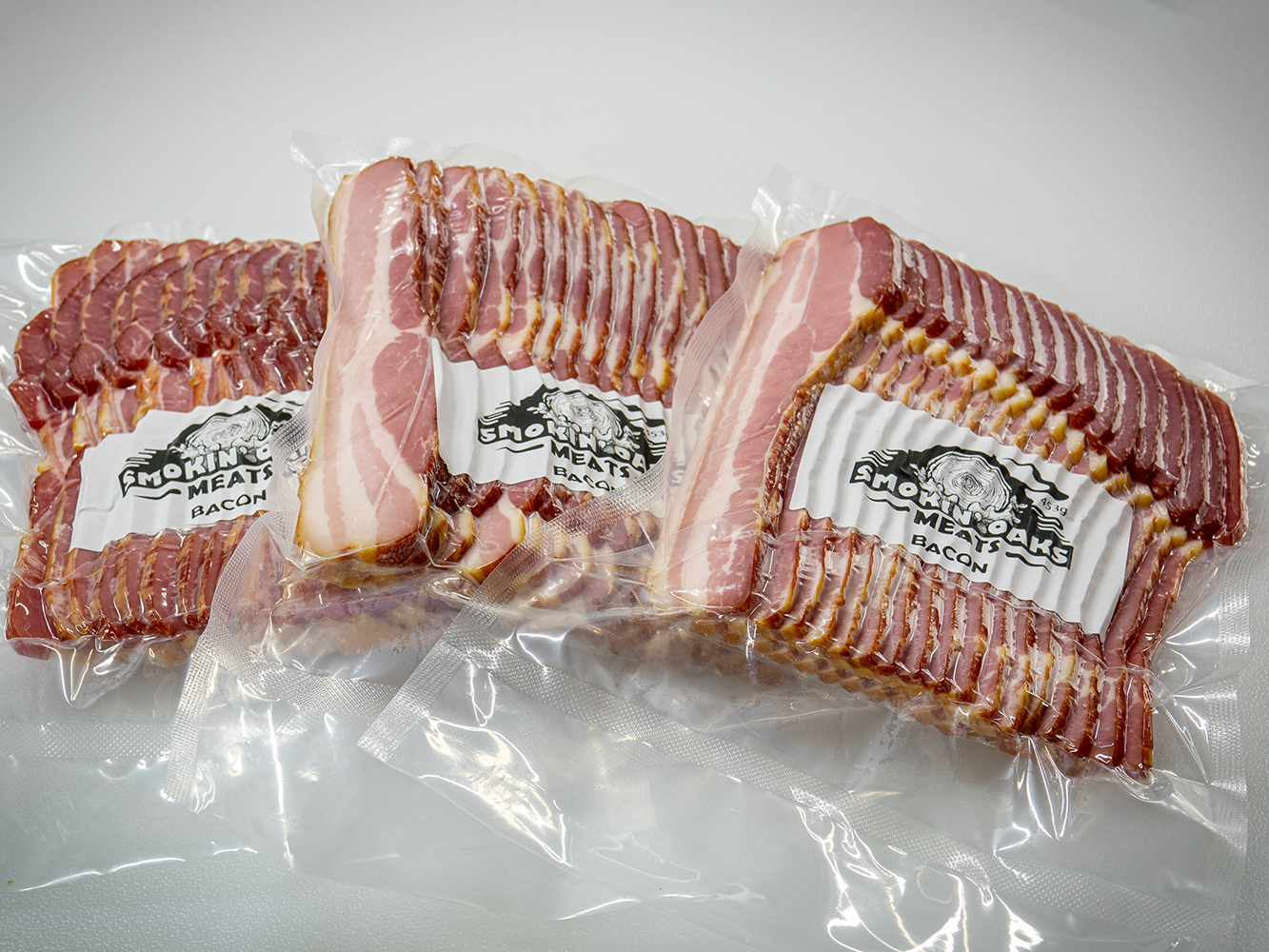 Smokin' Oaks Thick-Cut Bacon $8/package (1 lb)